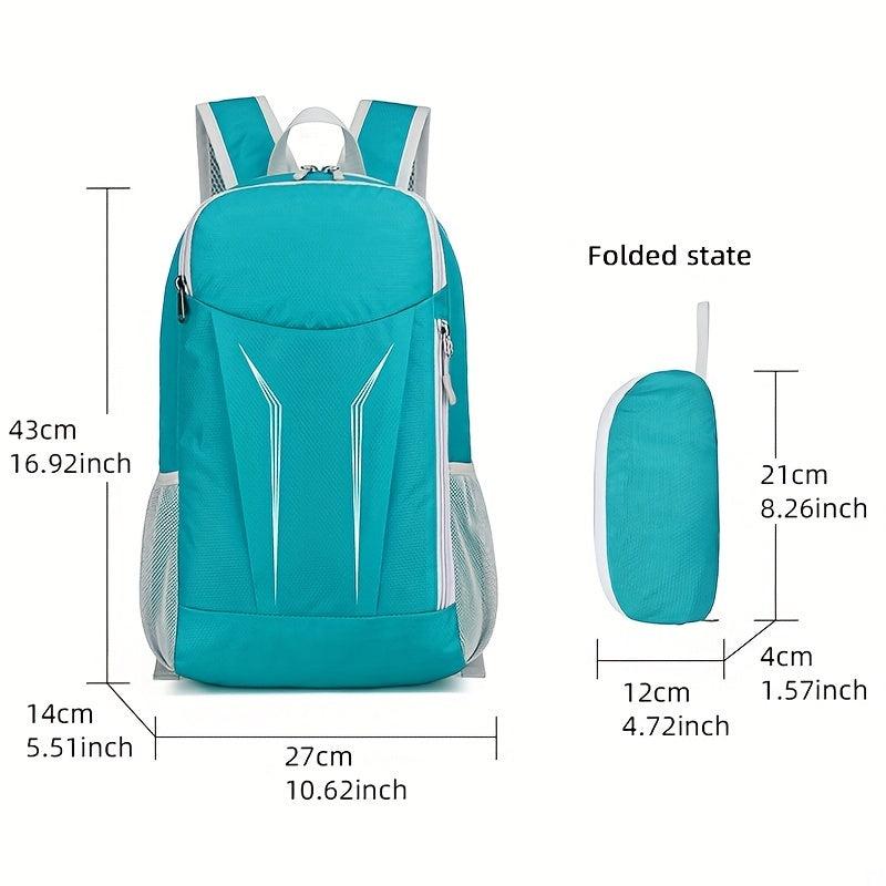 Outdoor Sports Folding Backpack Large Capacity Mountaineering Hiking