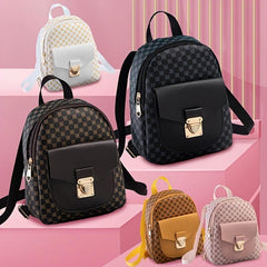 Casual PU Leather Mini Backpack