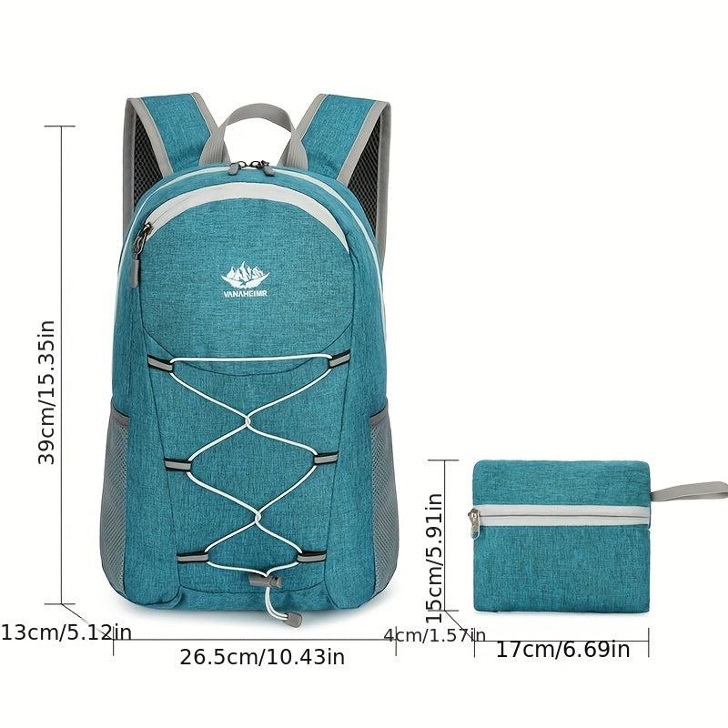 Large Capacity Portable Foldable Hiking Backpack