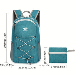 Large Capacity Portable Foldable Hiking Backpack