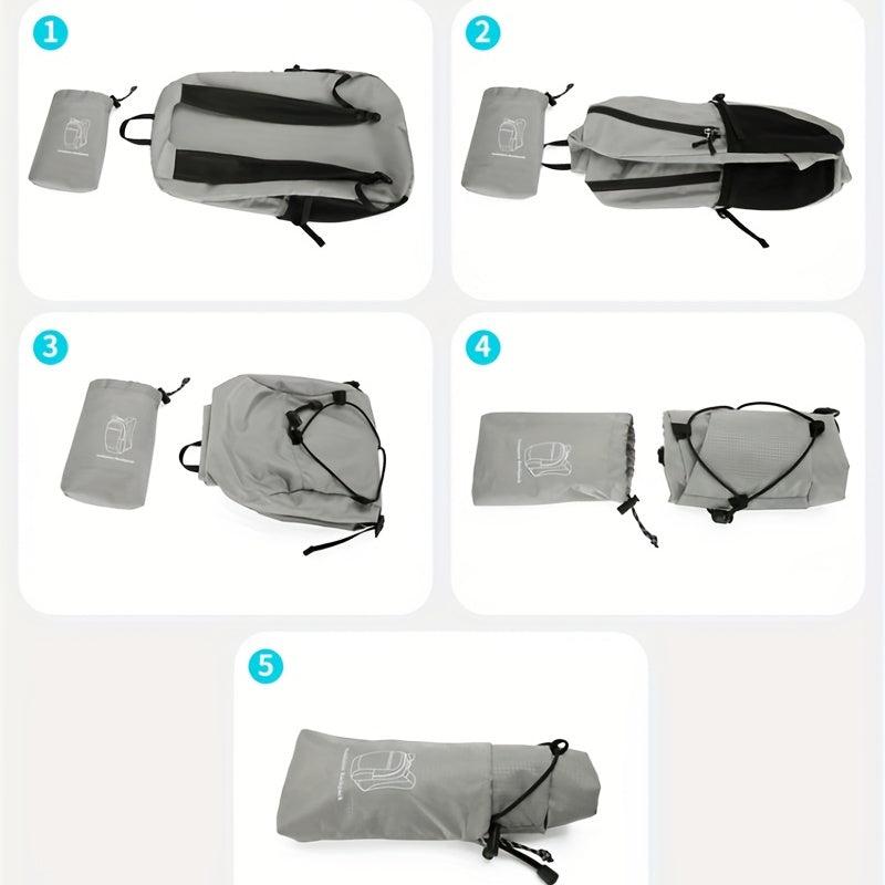 Ultralight Folding Backpack Waterproof for Travel Hiking