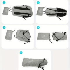 Ultralight Folding Backpack Waterproof for Travel Hiking