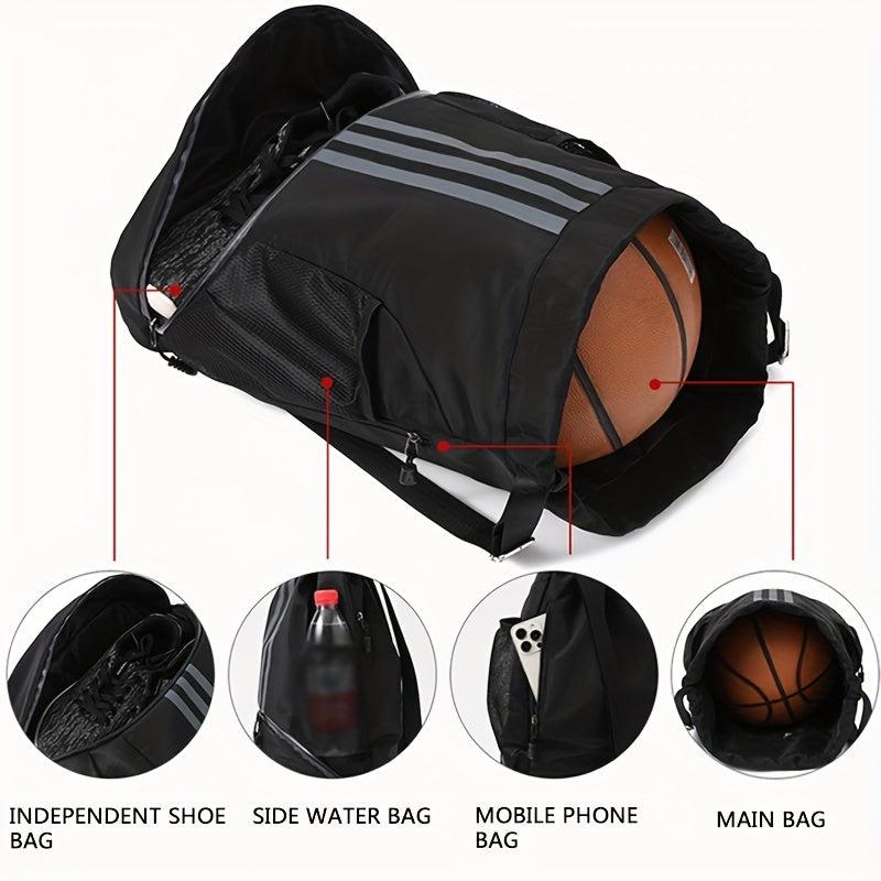 Multicolor Ultralight Shoulder Basketball Bag Large Capacity
