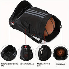 Multicolor Ultralight Shoulder Basketball Bag Large Capacity