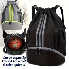 Multicolor Ultralight Shoulder Basketball Bag Large Capacity