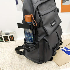 Student's Large Capacity Nylon Travel Backpack
