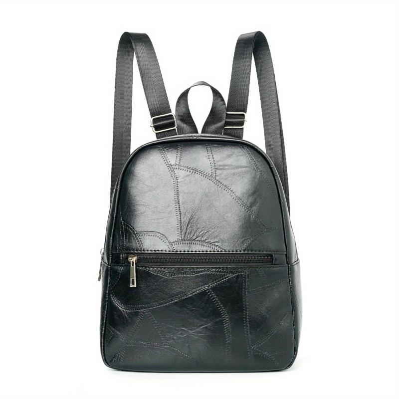 Multifunctional Backpack Handbag Sling Bag 3 In 1 Use Bag Embossed PU Leather