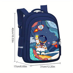 Primary School Astronaut Rocket Backpack Gift