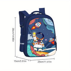 Primary School Astronaut Rocket Backpack Gift