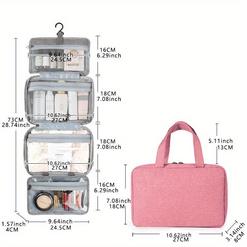Waterproof Folding Toiletry Bag Large Capacity
