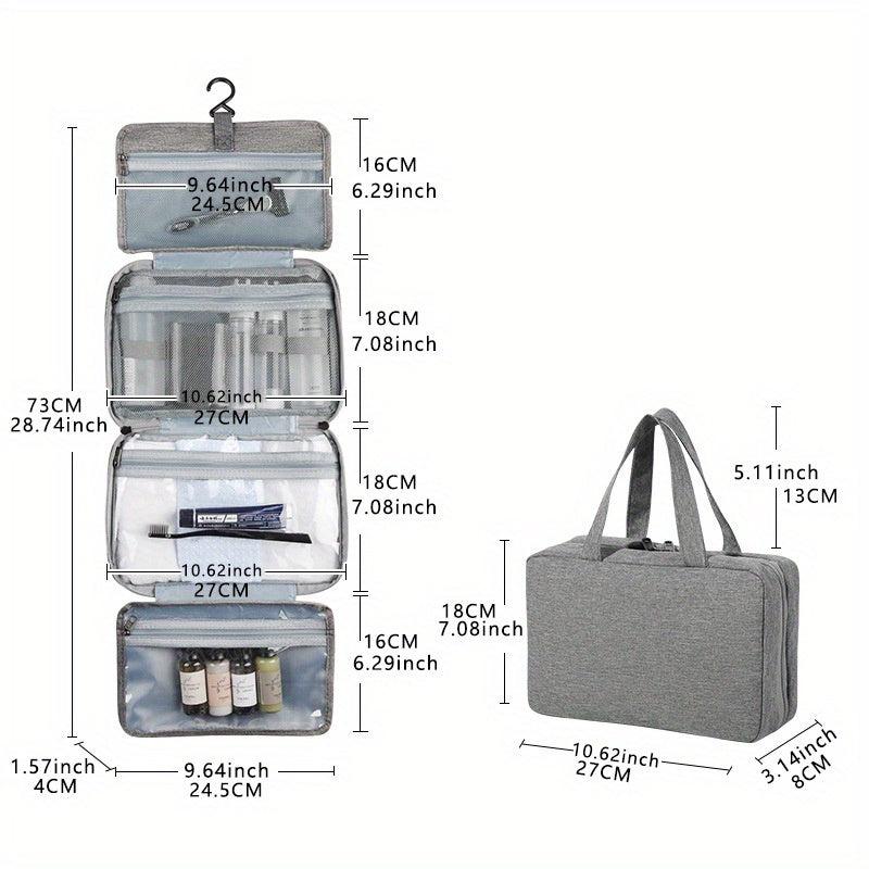 Waterproof Folding Toiletry Bag Large Capacity