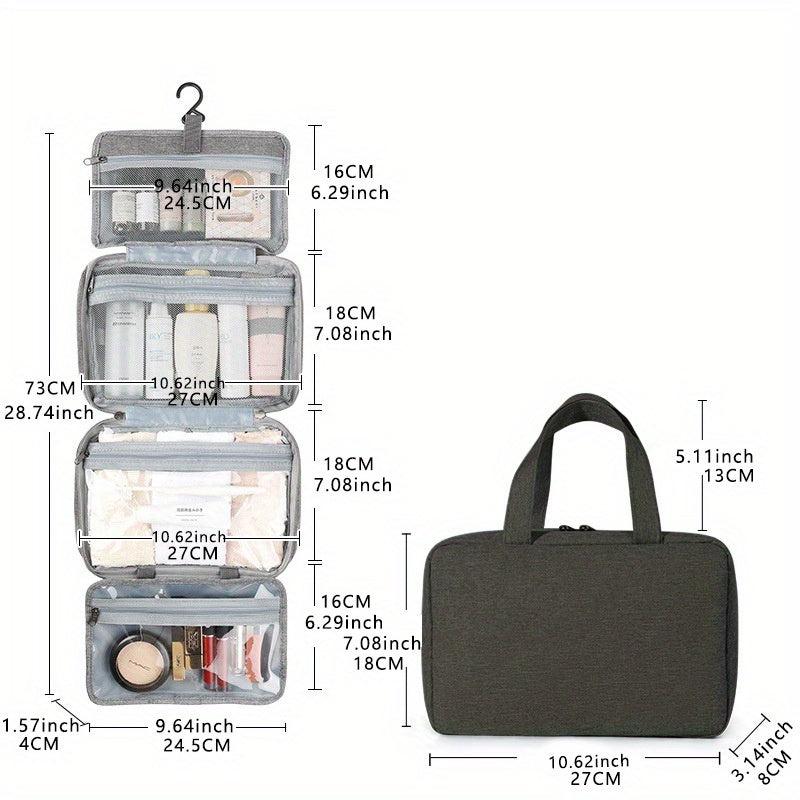 Waterproof Folding Toiletry Bag Large Capacity
