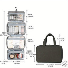 Waterproof Folding Toiletry Bag Large Capacity