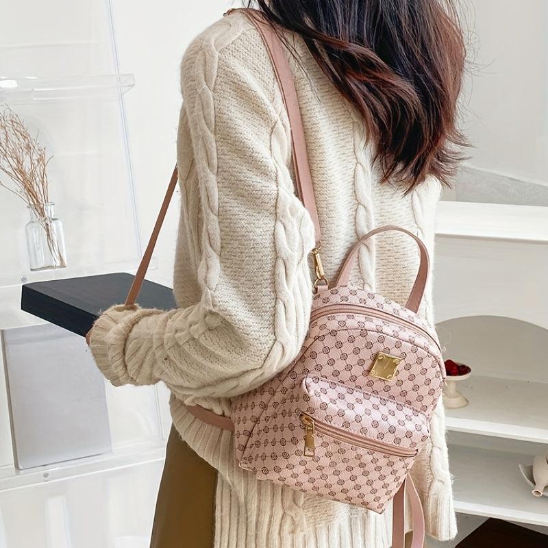 Women's Versatile Leisure Backpack Casual Outdoor Travel Bag