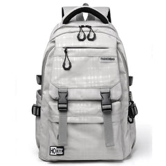 Casual Daily Commuting Large Capacity Nylon Backpack
