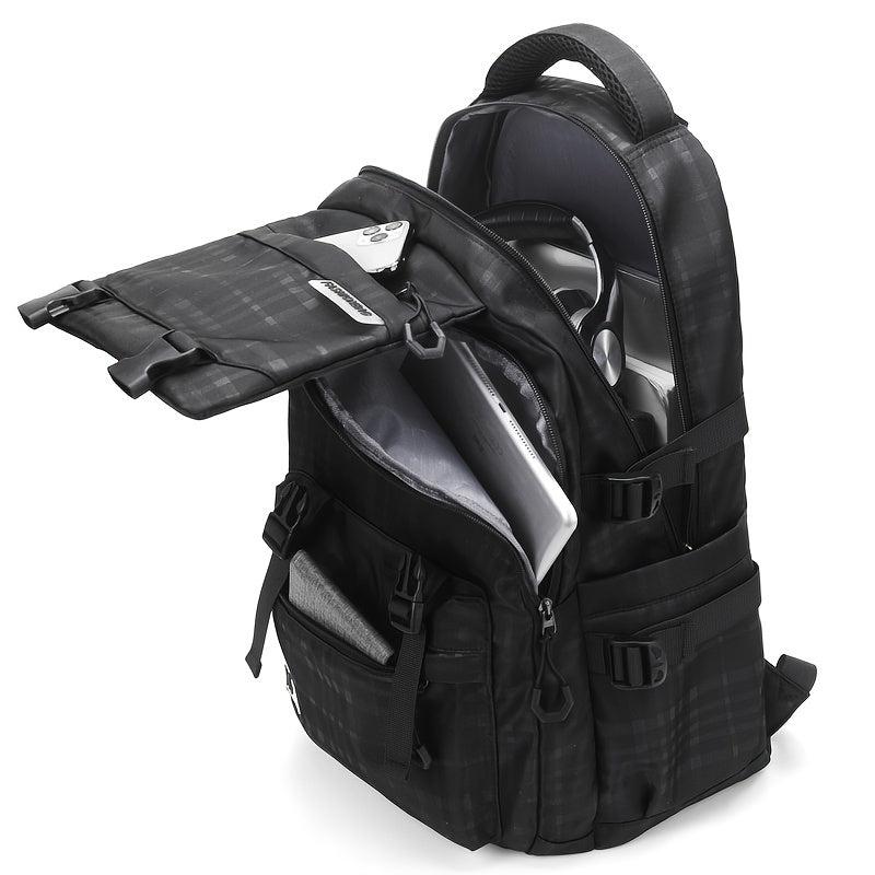 Casual Daily Commuting Large Capacity Nylon Backpack