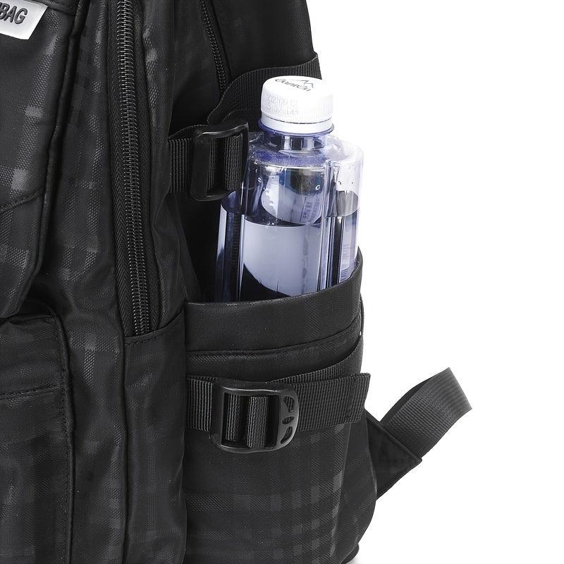 Casual Daily Commuting Large Capacity Nylon Backpack