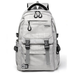 Casual Daily Commuting Large Capacity Nylon Backpack