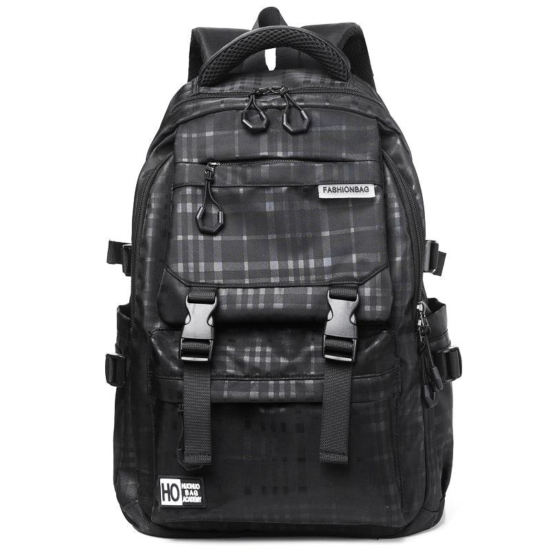Casual Daily Commuting Large Capacity Nylon Backpack
