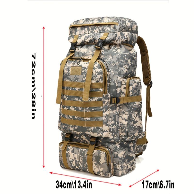 Large Capacity Camouflage Travel Backpack