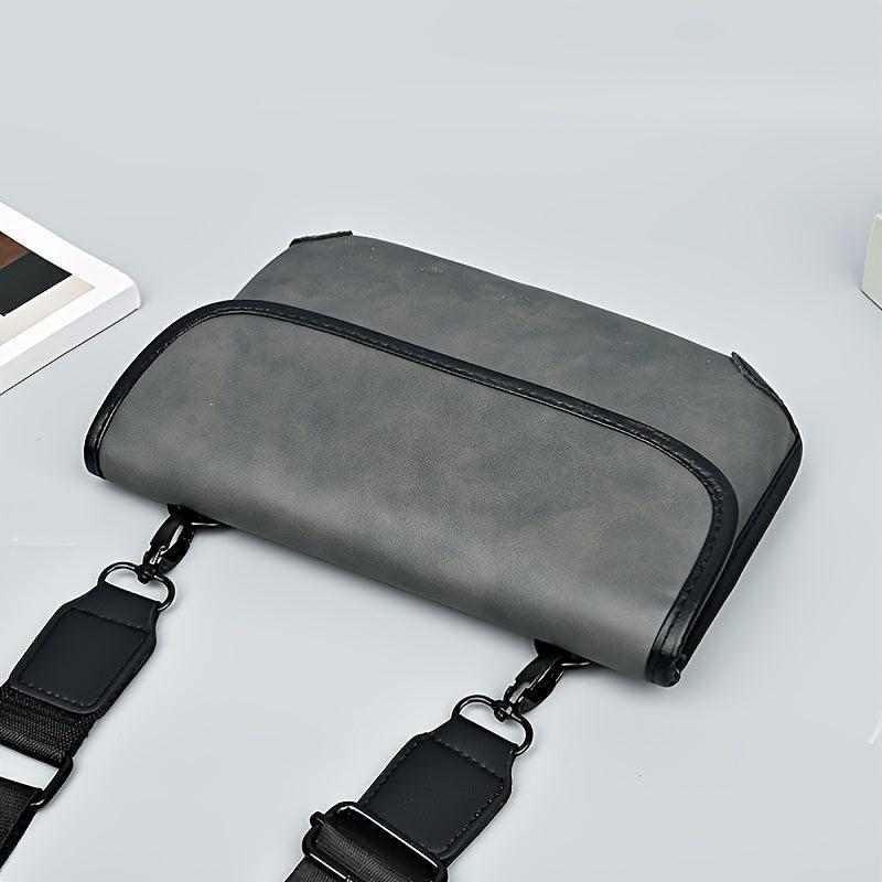 Men's PU Leather Casual Shoulder Bag & Crossbody Bag
