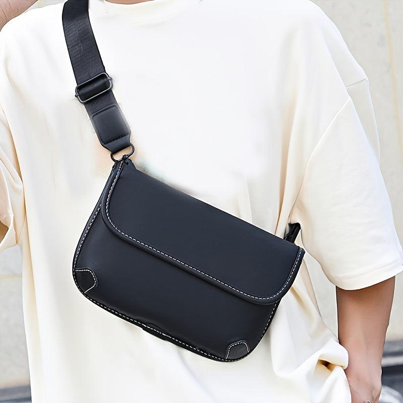 Men's PU Leather Casual Shoulder Bag & Crossbody Bag