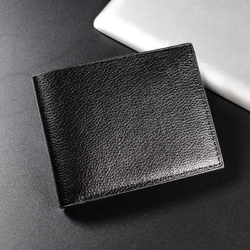 Stylish Lychee Pattern Men's Wallet