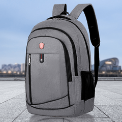 Grey Backpack Business Duffel Bag Travel Backpack