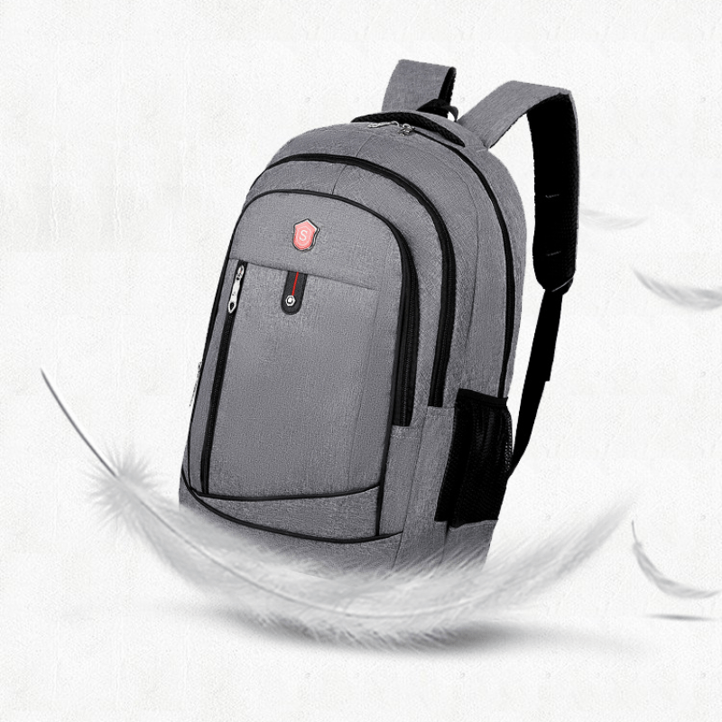 Grey Backpack Business Duffel Bag Travel Backpack