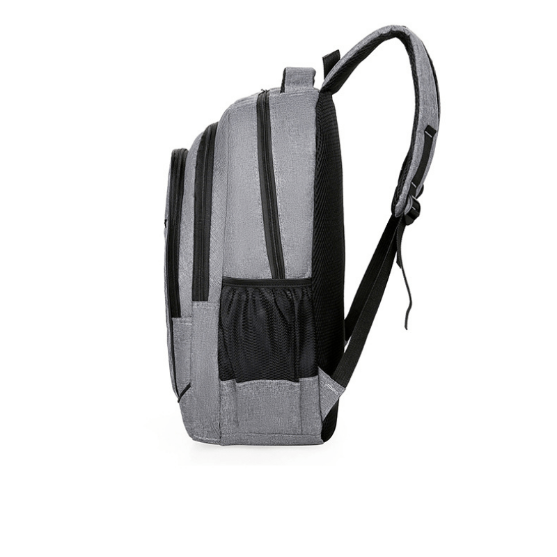 Grey Backpack Business Duffel Bag Travel Backpack