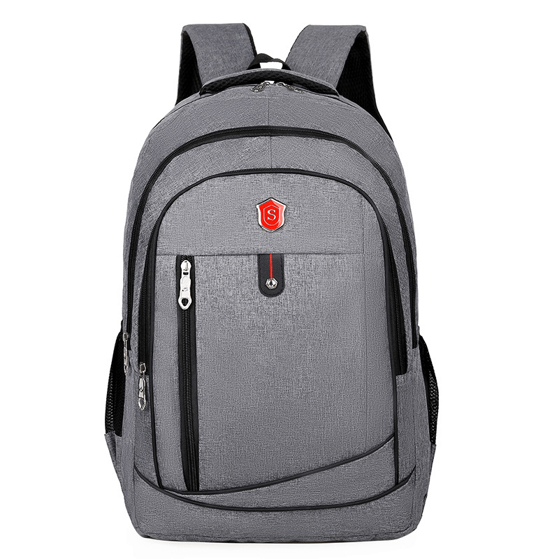 Grey Backpack Business Duffel Bag Travel Backpack