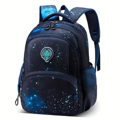 Starry Sky Pattern Kids Backpack Large Student Bag