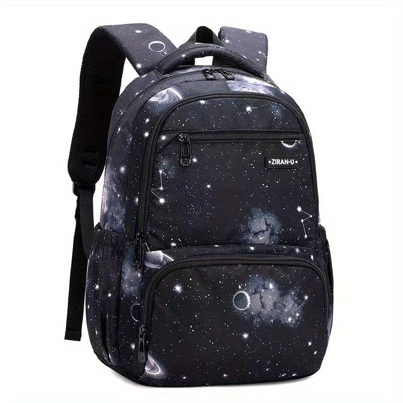 Starry Sky Pattern Kids Backpack Large Student Bag