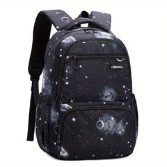 Starry Sky Pattern Kids Backpack Large Student Bag