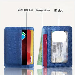Men's Universal PU Leather Card Holder Slim Protective Cover
