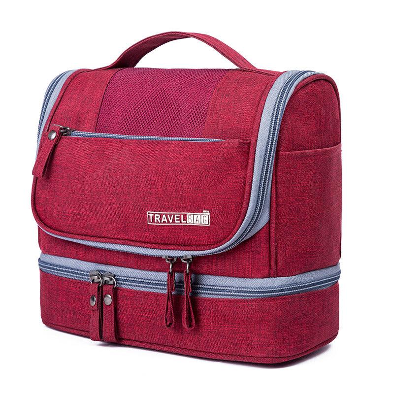 Portable Dry & Wet Separation Wash Bag for Traveling