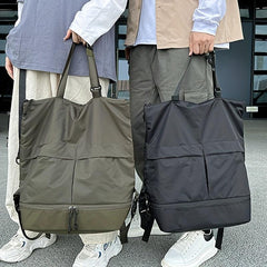 Water Resistant Nylon Backpack for Men and Women