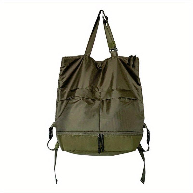 Water Resistant Nylon Backpack for Men and Women