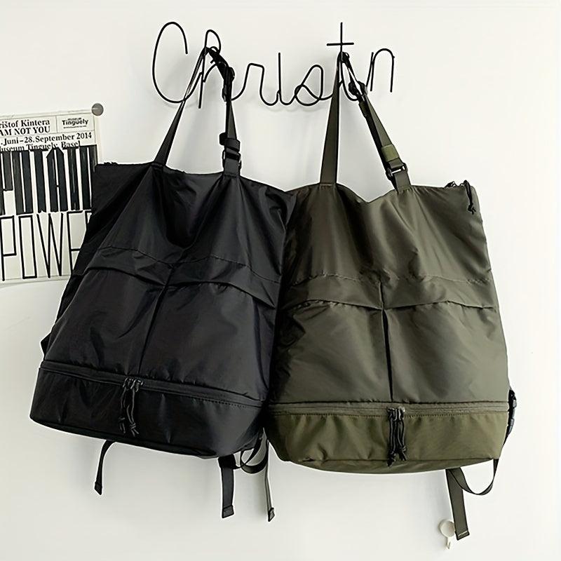 Water Resistant Nylon Backpack for Men and Women