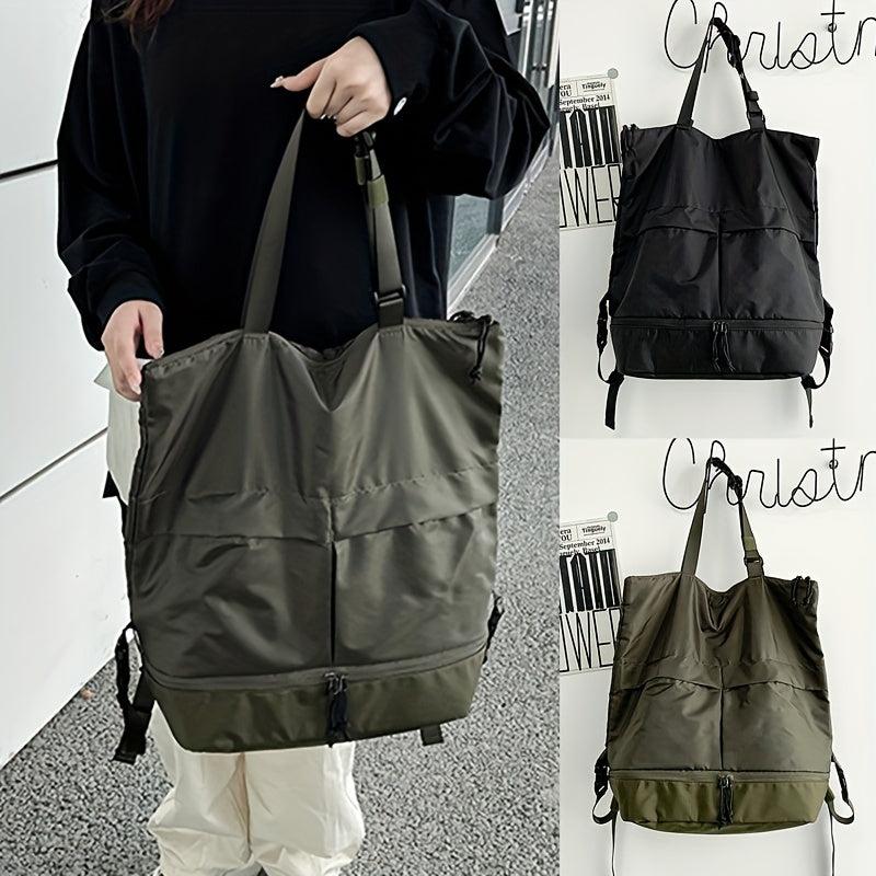Water Resistant Nylon Backpack for Men and Women