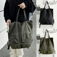 Water Resistant Nylon Backpack for Men and Women