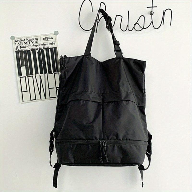 Water Resistant Nylon Backpack for Men and Women