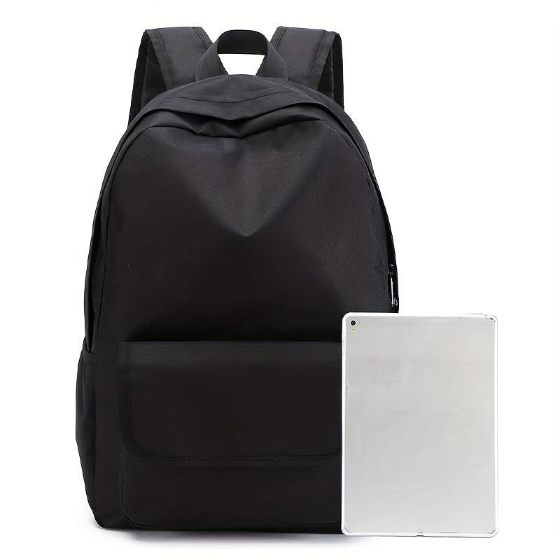Men's Casual Canvas Backpack 15.6 Laptop School Bag