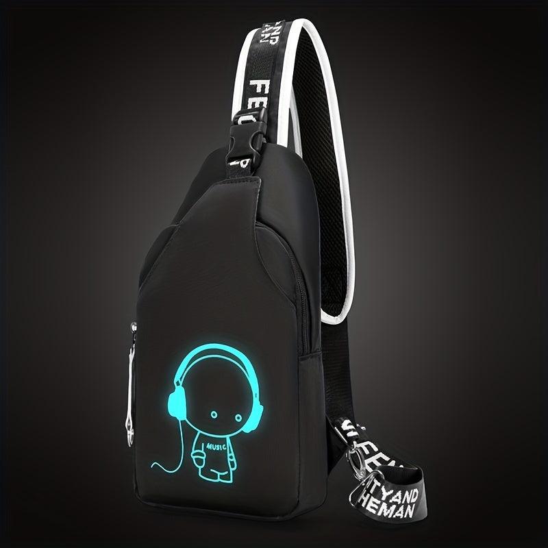 Children's Primary School Backpack Large Capacity with Luminous Pattern
