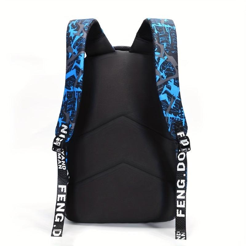 Children's Primary School Backpack Large Capacity with Luminous Pattern