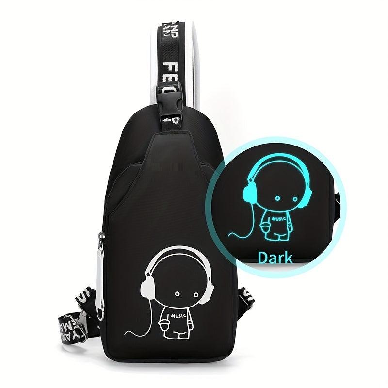 Children's Primary School Backpack Large Capacity with Luminous Pattern