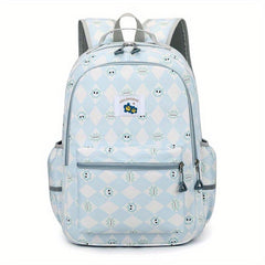 Cartoon Flower School Bag For Women Primary School Students Backpack