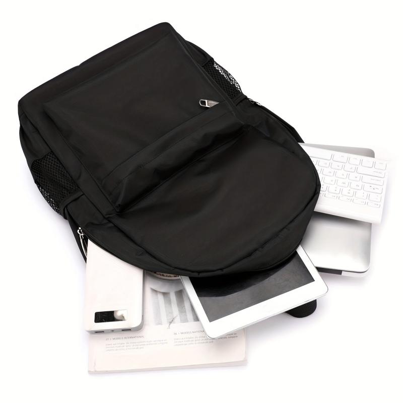 Large Capacity Functional School Bag with USB Charging Port