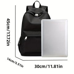 Large Capacity Functional School Bag with USB Charging Port