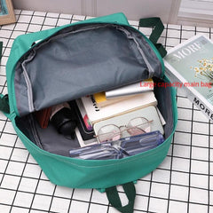 Plaid Pattern Backpack Large Capacity Travel Bag for Daily Use